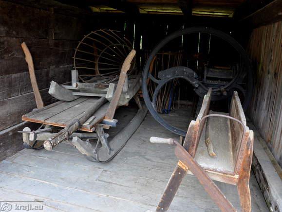 Old cargo sledges