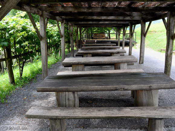 Benches and tables