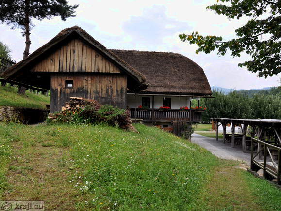 Toilets for visitors at the Vinedresser's Cottage