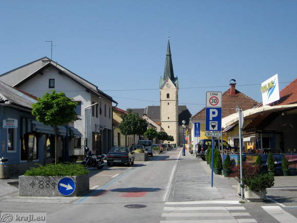 Slovenj Gradec - Trg svobode z okolico (Marktfreiheit mit Nachbarschafts)