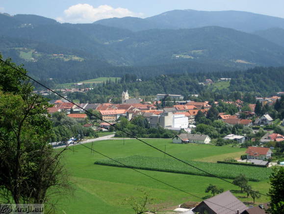 View of Slovenj Gradec