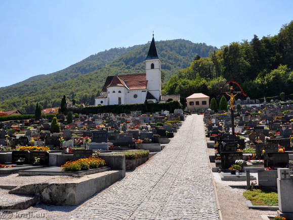 Church of St. Ann on the cemetery in Slovenske Konjice