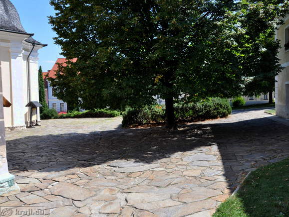 Neighbourhood of the Church of St. George in Slovenske Konjice