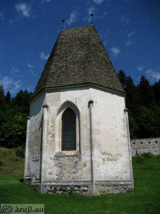 Gothic cemetery chapel