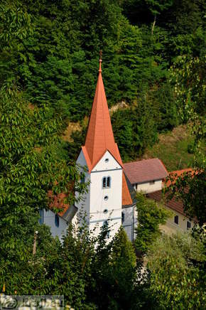 Pogled od cerkve sv. Pankracija