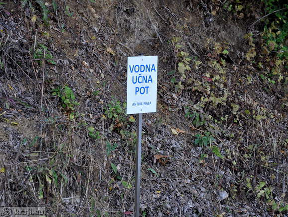 Vodna učna pot - Antiklinala
