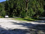 Parking area in front of Logar Valley - Parking area 
