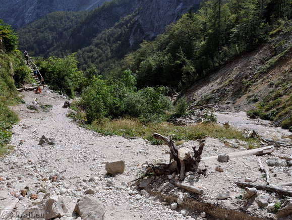 View from the Rinka Waterfall View from the Rinka Waterfall
