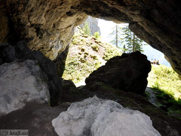 View from cave