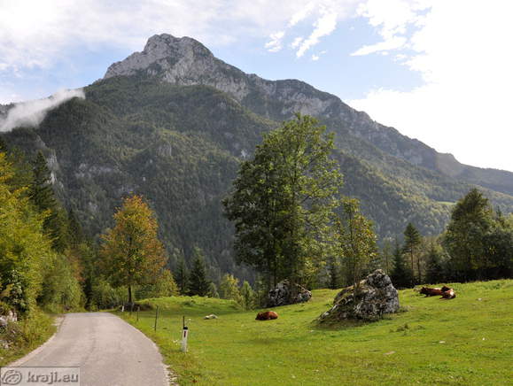 Pogled nazaj proti Raduhi