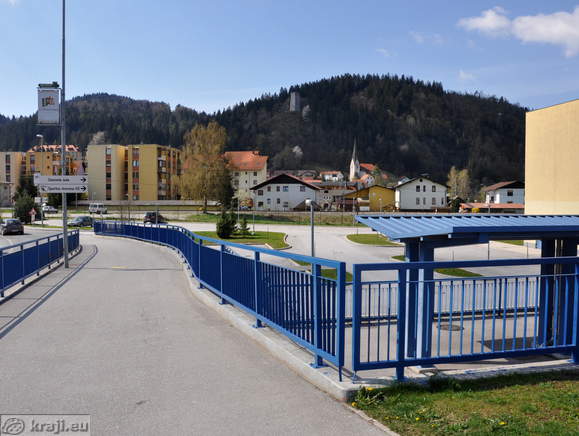 View to the centre of Sostanj