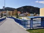 Memorial Park - View to the centre of Sostanj 