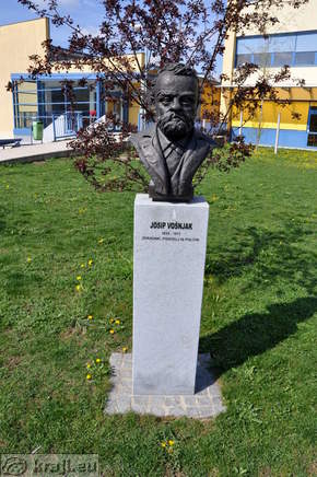 Bust - Josip Vosnjak (1834 - 1911, doctor, writer and politician)