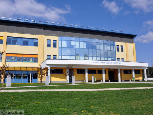 Memorial Park in front of the Primary School Sostanj