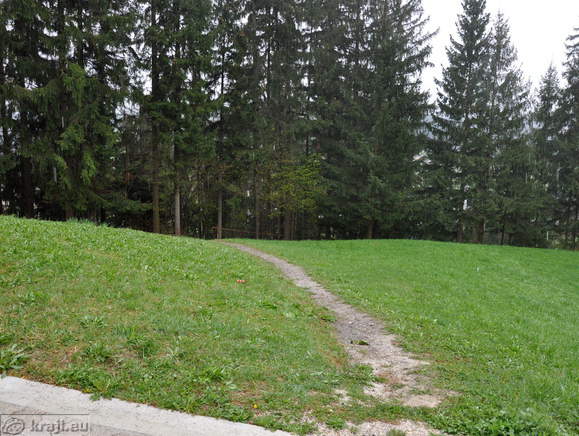 Peš pot proti Topolšici