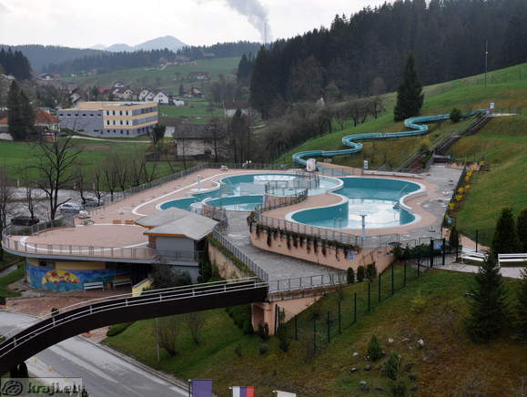 Water Park Zora in spring