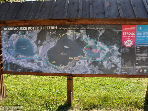 Velenjska jezera - Rekreacijske poti