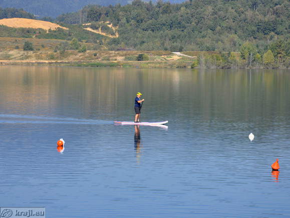 SUP na Velenjskem jezeru