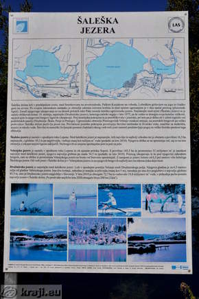 Informativna tabla - Šaleška jezera