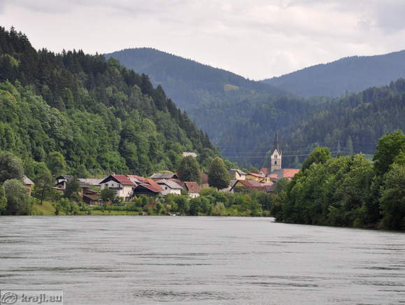 Muta - Zusammenfluss Mucka Bistrica und Drava