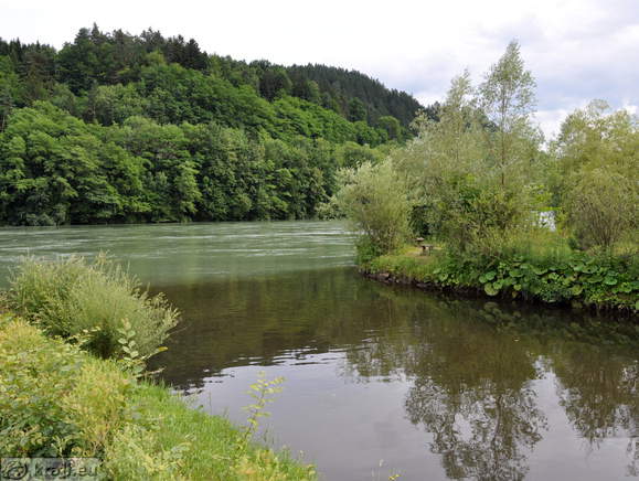 Muta - Zusammenfluss Mucka Bistrica und Drava