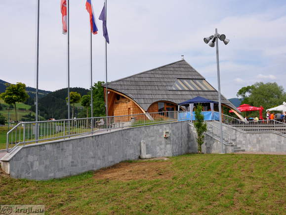 Zusammenfluss Mucka Bistrica und Drava