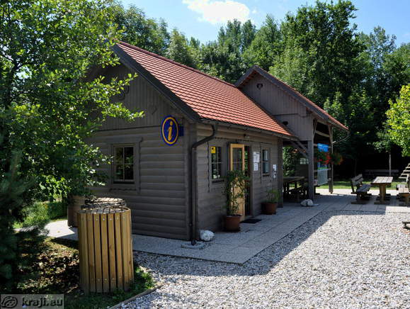 Info center pri ribniku Vrbje