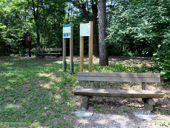 Počivališče - Informativna tabla - Vodne ptice