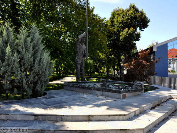 Žalec - Skulptura Hmeljar