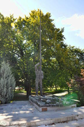 Skulptura Hmeljar v Žalcu