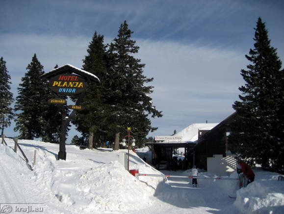 Prihod v Hotel Planja in Hotel Rogla