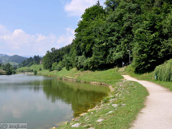 View of the arrival direction