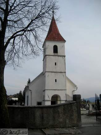 Church of St. John the Baptist near Cerknica