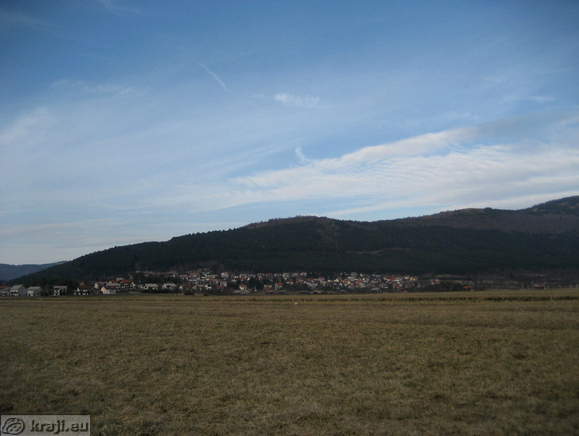 View of the east side of Cerknica