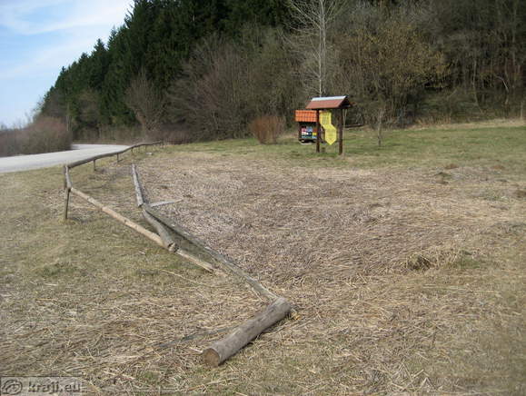 Arriving by the road from Cerknica direction