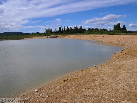 Lake Cerknica at Reseto sinkholes