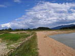Lake Cerknica in summer - Bank between Reseto sinkholes and Lake Cerknica 