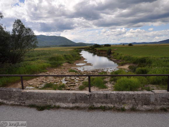 Cerknica See - Strezn (Jezerscica) Bach am Gorenje Jezero