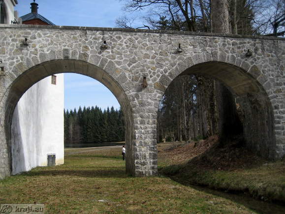 Schloss Sneznik - Äußere 
