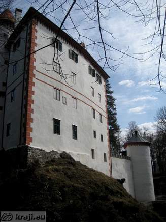 Schloss Sneznik - Äußere 