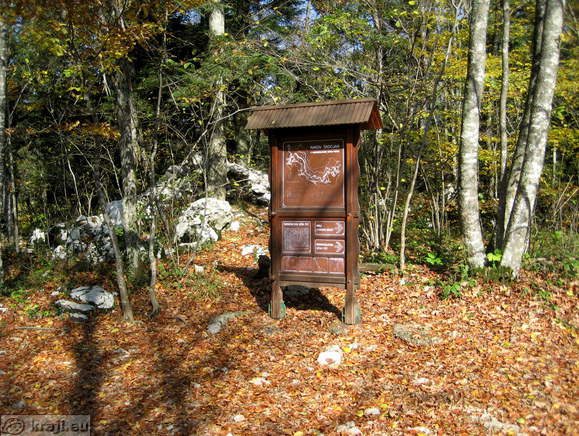 Informativna tabla za Rakov Škocjan