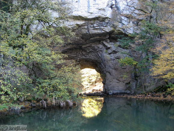 Big Natural Bridge in Rakov Skocjan