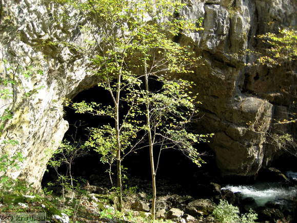 View of the bridge during descent