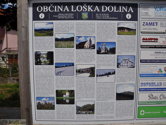 Municipality Loska dolina - Sights