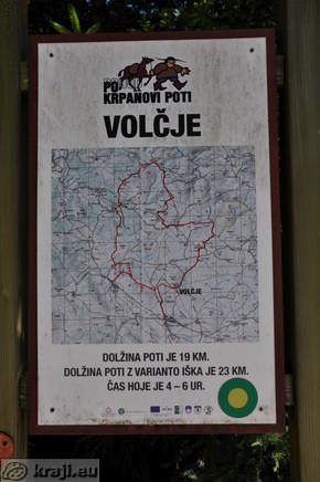 Informativna tabla - Volčje
