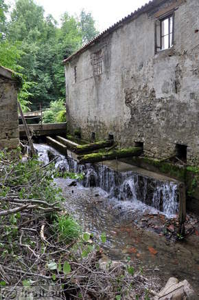 Dujc Watter-Mill on the Reka river basin