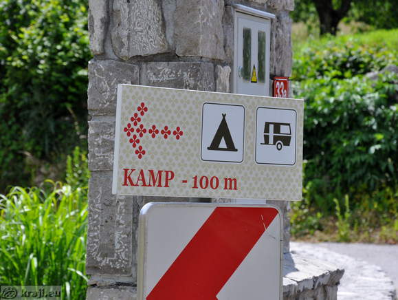 Camp near the Dujc Watter-Mill