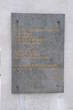 Monument to the fallen victims of WWII - Granite plate with engraved inscription - Kajuh 