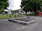 Stone troughs - Centre of the village Senozece 