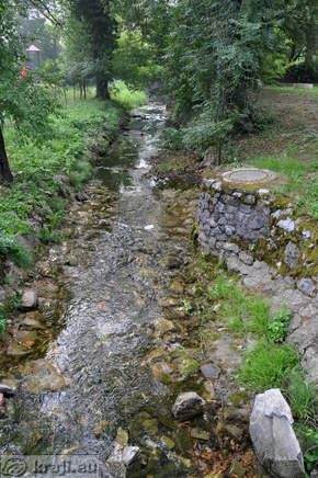 Potok Bistrica v Ilirski Bistrici